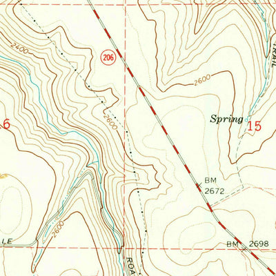 United States Geological Survey Igo Butte, OR (1970, 24000-Scale) digital map