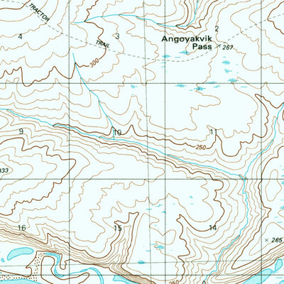 United States Geological Survey Ikpikpuk River A-3, AK (1984, 63360-Scale) digital map