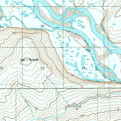 United States Geological Survey Ikpikpuk River A-3, AK (1984, 63360-Scale) digital map