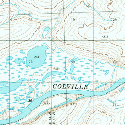 United States Geological Survey Ikpikpuk River A-4, AK (1984, 63360-Scale) digital map