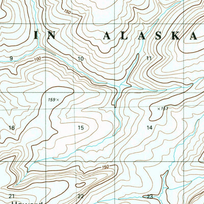 United States Geological Survey Ikpikpuk River B-3, AK (1985, 63360-Scale) digital map