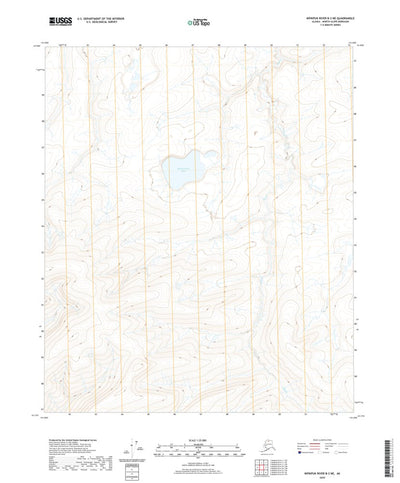 United States Geological Survey Ikpikpuk River B-3 NE, AK (2020, 25000-Scale) digital map