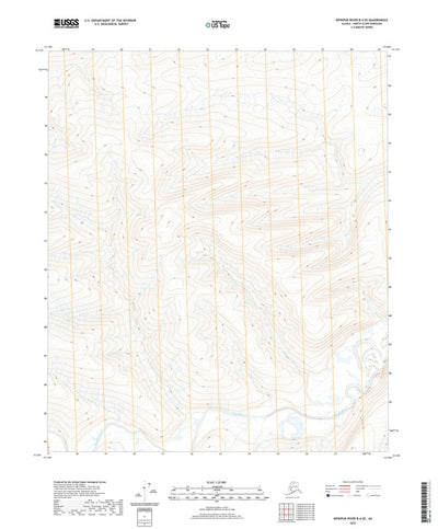 United States Geological Survey Ikpikpuk River B-4 SE, AK (2020, 25000-Scale) digital map