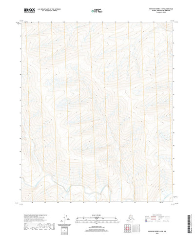 United States Geological Survey Ikpikpuk River B-4 SW, AK (2020, 25000-Scale) digital map