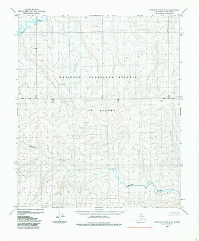 United States Geological Survey Ikpikpuk River B-5, AK (1985, 63360-Scale) digital map