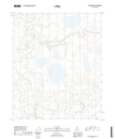 United States Geological Survey Ikpikpuk River C-2 NE, AK (2020, 25000-Scale) digital map