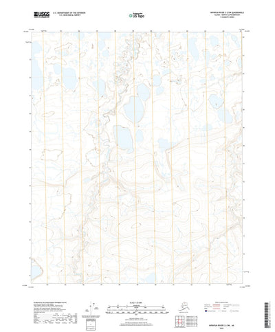 United States Geological Survey Ikpikpuk River C-2 SW, AK (2020, 25000-Scale) digital map