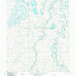 United States Geological Survey Ikpikpuk River C-4, AK (1985, 63360-Scale) digital map