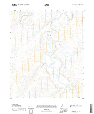 United States Geological Survey Ikpikpuk River C-4 SE, AK (2020, 25000-Scale) digital map