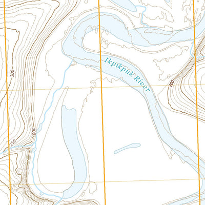 United States Geological Survey Ikpikpuk River C-4 SE, AK (2020, 25000-Scale) digital map