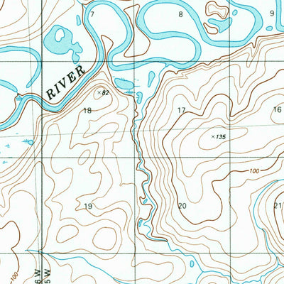 United States Geological Survey Ikpikpuk River C-5, AK (1985, 63360-Scale) digital map
