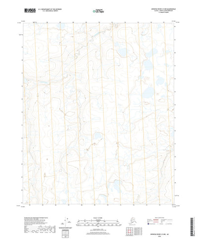 United States Geological Survey Ikpikpuk River C-5 NW, AK (2020, 25000-Scale) digital map