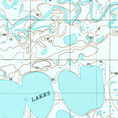 United States Geological Survey Ikpikpuk River D-1, AK (1984, 63360-Scale) digital map