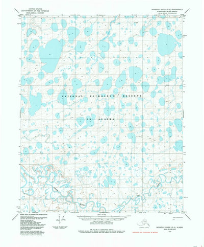 United States Geological Survey Ikpikpuk River D-2, AK (1984, 63360-Scale) digital map