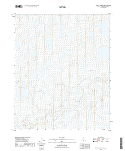 United States Geological Survey Ikpikpuk River D-2 SE, AK (2020, 25000-Scale) digital map