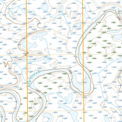 United States Geological Survey Ikpikpuk River D-2 SE, AK (2020, 25000-Scale) digital map