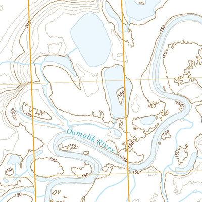 United States Geological Survey Ikpikpuk River D-4 NW, AK (2020, 25000-Scale) digital map