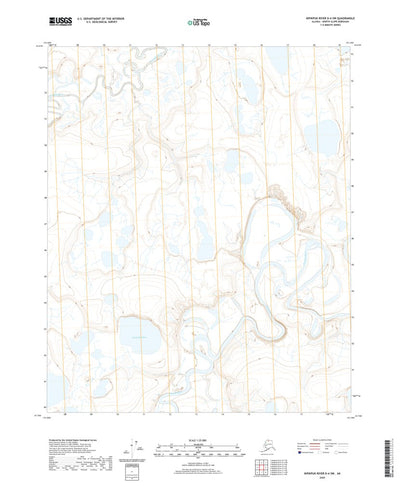 United States Geological Survey Ikpikpuk River D-4 SW, AK (2020, 25000-Scale) digital map