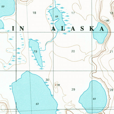 United States Geological Survey Ikpikpuk River D-5, AK (1984, 63360-Scale) digital map