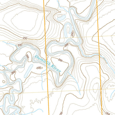 United States Geological Survey Ikpikpuk River D-5 SW, AK (2020, 25000-Scale) digital map