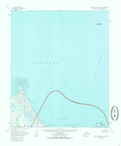 United States Geological Survey Iliamna A-1 And A-2, AK (1951, 63360-Scale) digital map