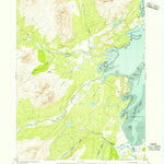 United States Geological Survey Iliamna A-4, AK (1951, 63360-Scale) digital map