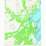United States Geological Survey Iliamna A-4, AK (1952, 63360-Scale) digital map