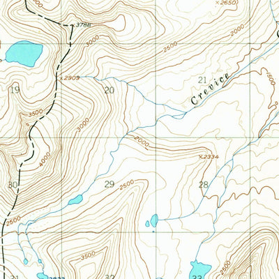 United States Geological Survey Iliamna A-5, AK (1952, 63360-Scale) digital map