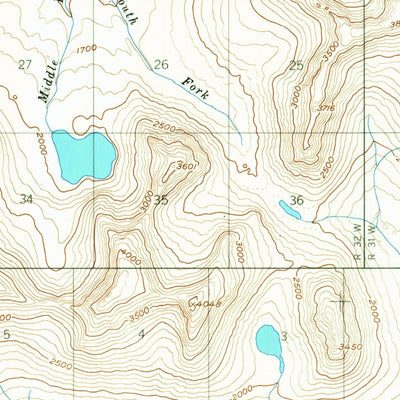 United States Geological Survey Iliamna A-5, AK (1952, 63360-Scale) digital map