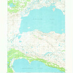 United States Geological Survey Iliamna A-7, AK (1951, 63360-Scale) digital map