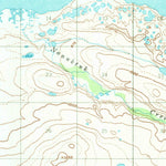 United States Geological Survey Iliamna A-7, AK (1951, 63360-Scale) digital map