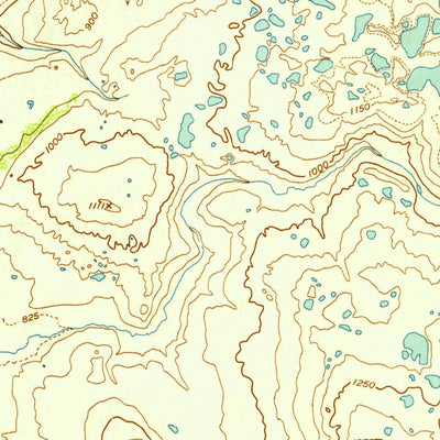 United States Geological Survey Iliamna A-8, AK (1951, 63360-Scale) digital map