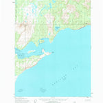 United States Geological Survey Iliamna B-3, AK (1954, 63360-Scale) digital map