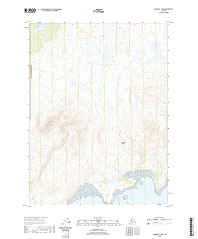 United States Geological Survey Iliamna B-3 NW, AK (2020, 25000-Scale) digital map
