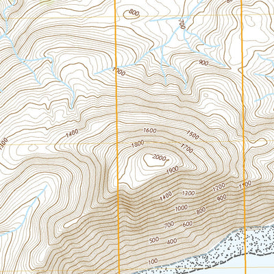 United States Geological Survey Iliamna B-3 SW, AK (2020, 25000-Scale) digital map