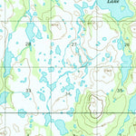 United States Geological Survey Iliamna B-4, AK (1954, 63360-Scale) digital map