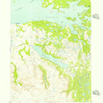 United States Geological Survey Iliamna B-5, AK (1951, 63360-Scale) digital map