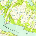 United States Geological Survey Iliamna B-5, AK (1951, 63360-Scale) digital map