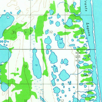 United States Geological Survey Iliamna B-8, AK (1954, 63360-Scale) digital map