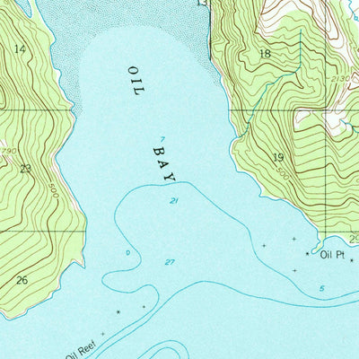 United States Geological Survey Iliamna C-1, AK (1958, 63360-Scale) digital map