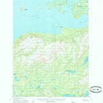 United States Geological Survey Iliamna C-4, AK (1954, 63360-Scale) digital map