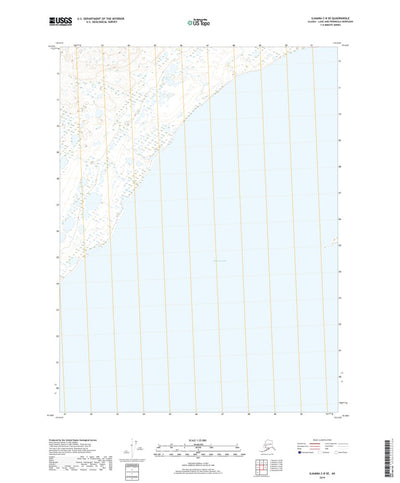 United States Geological Survey Iliamna C-8 SE, AK (2019, 25000-Scale) digital map