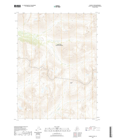 United States Geological Survey Iliamna D-3 NW, AK (2020, 25000-Scale) digital map