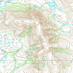 United States Geological Survey Iliamna D-8, AK (1954, 63360-Scale) digital map