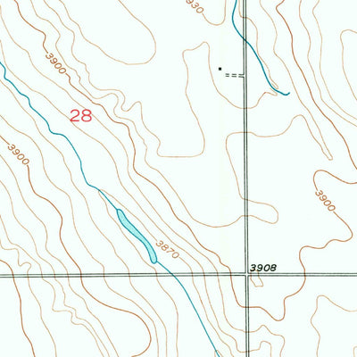 United States Geological Survey Iliff, CO (1951, 24000-Scale) digital map