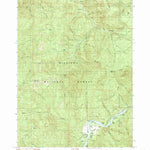 United States Geological Survey Illahe, OR (1989, 24000-Scale) digital map