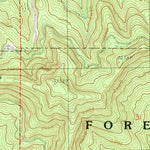 United States Geological Survey Illahe, OR (1989, 24000-Scale) digital map