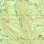 United States Geological Survey Illahe, OR (1989, 24000-Scale) digital map