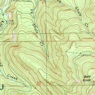 United States Geological Survey Illahe, OR (1989, 24000-Scale) digital map