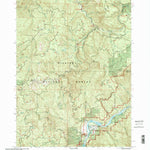 United States Geological Survey Illahe, OR (1998, 24000-Scale) digital map
